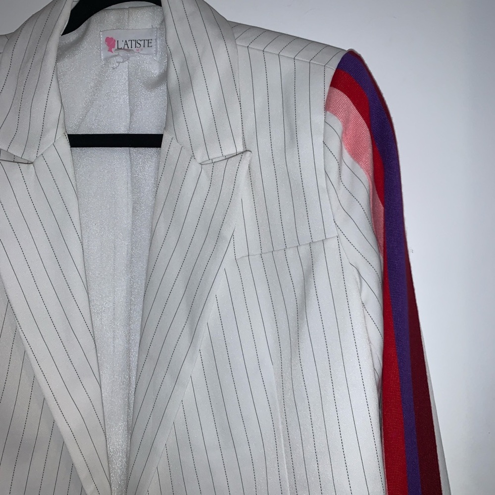 Striped Blazer